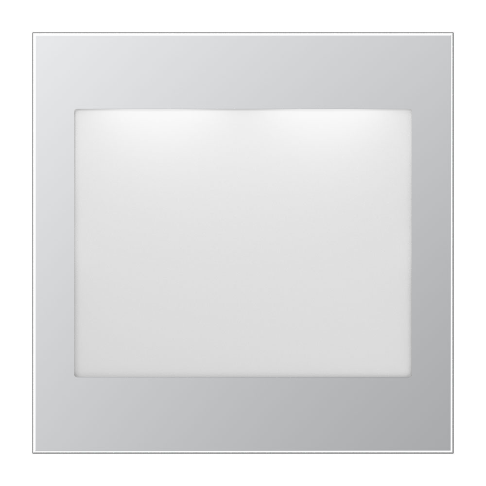 Jung LED-Lichtsignal weiß und blau / Serie LS / Aluminium