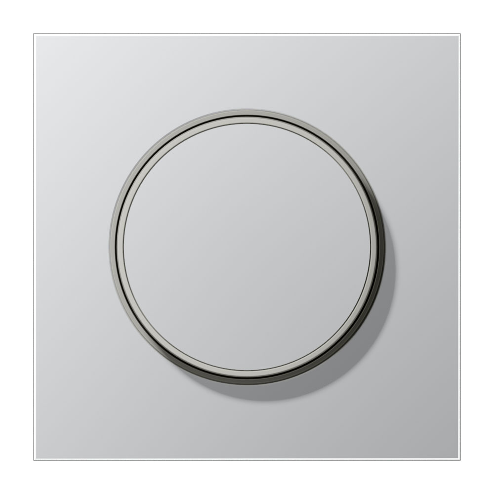Jung Abdeckung mit Drehknopf / Serie LS / Aluminium