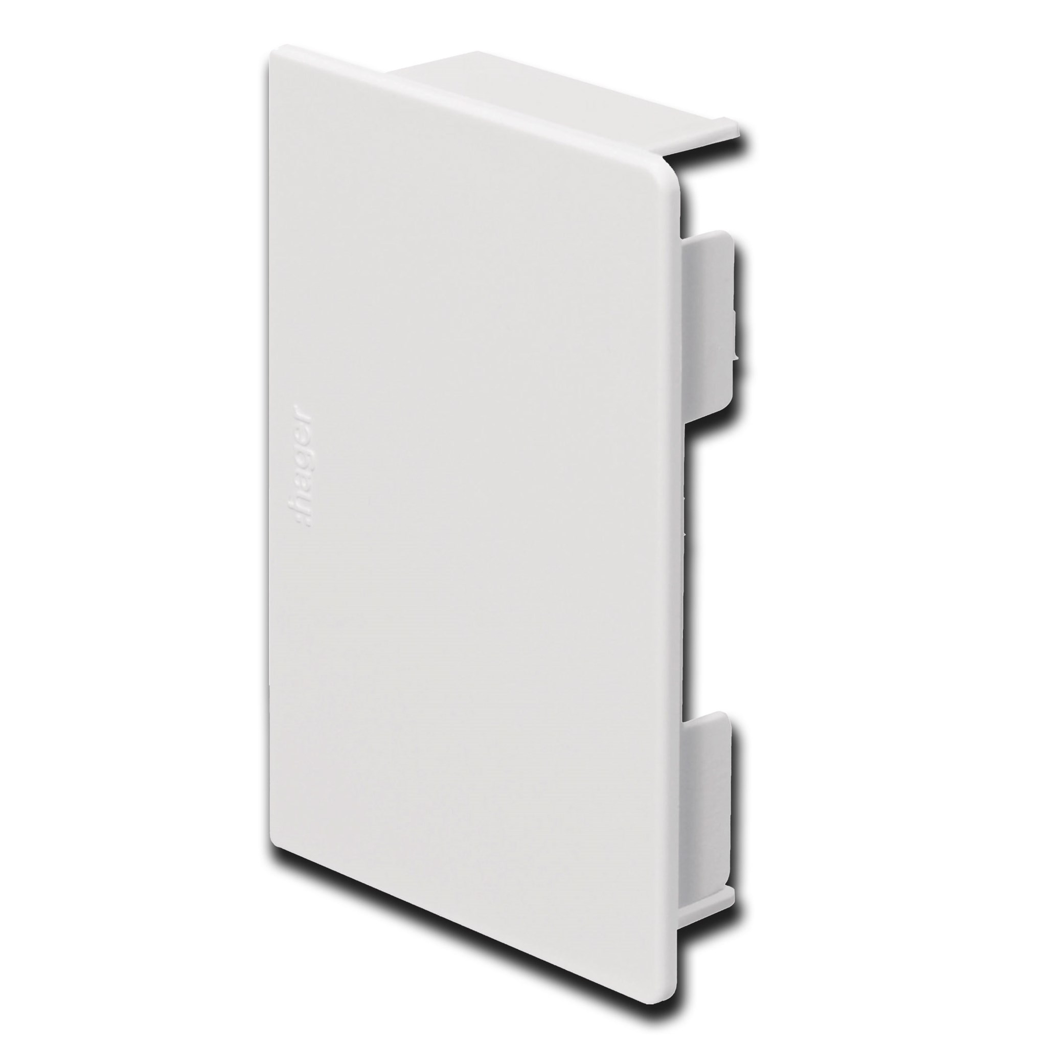 Endstück halogenfrei zu Leitungsführungskanal LF/LFH 60x90 mm verkehrsweiß