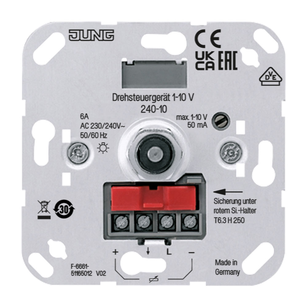 Elektronisches Potentiometer, Schaltfunktion, für EVGs und Tronic-Trafos   / Art. 240-10