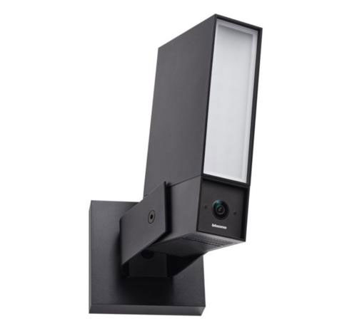 Bticino Smarte Außenkamera PRO, Schwarz, 5 MP (2K), Weitwinkel 130°, Digitalzoom 16x, LED-Scheinwerfer 12 W, IR-Nachtsicht bis 15 m