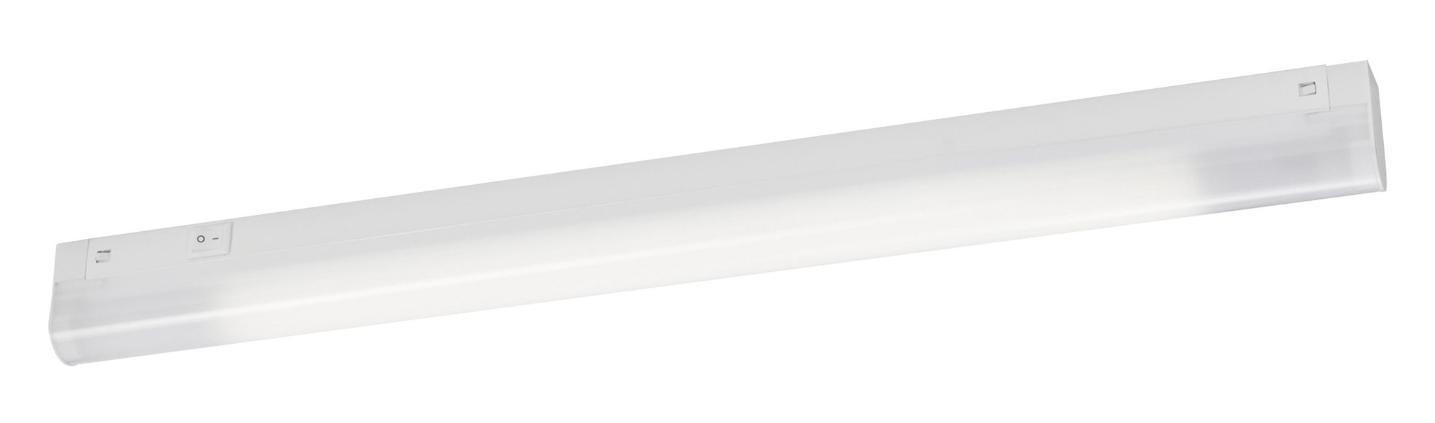 LED Lichtleiste 60cm mit Abdeckung + inkl. tauschbarer T5 LED Röhre / 1.560lm / 12W / 4.000K / 840 nw