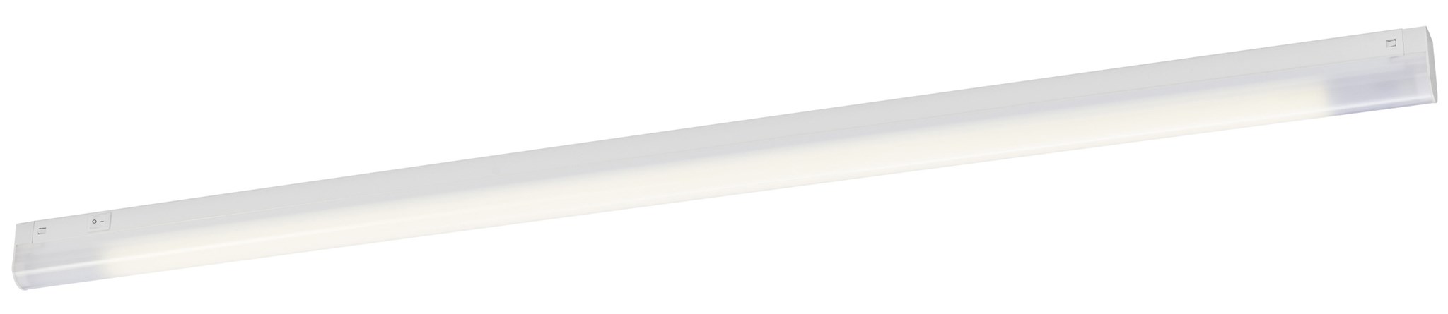LED Lichtleiste 120cm mit Abdeckung + inkl. tauschbarer T5 LED Röhre / 2.340lm / 18W / 4.000K / 840 nw